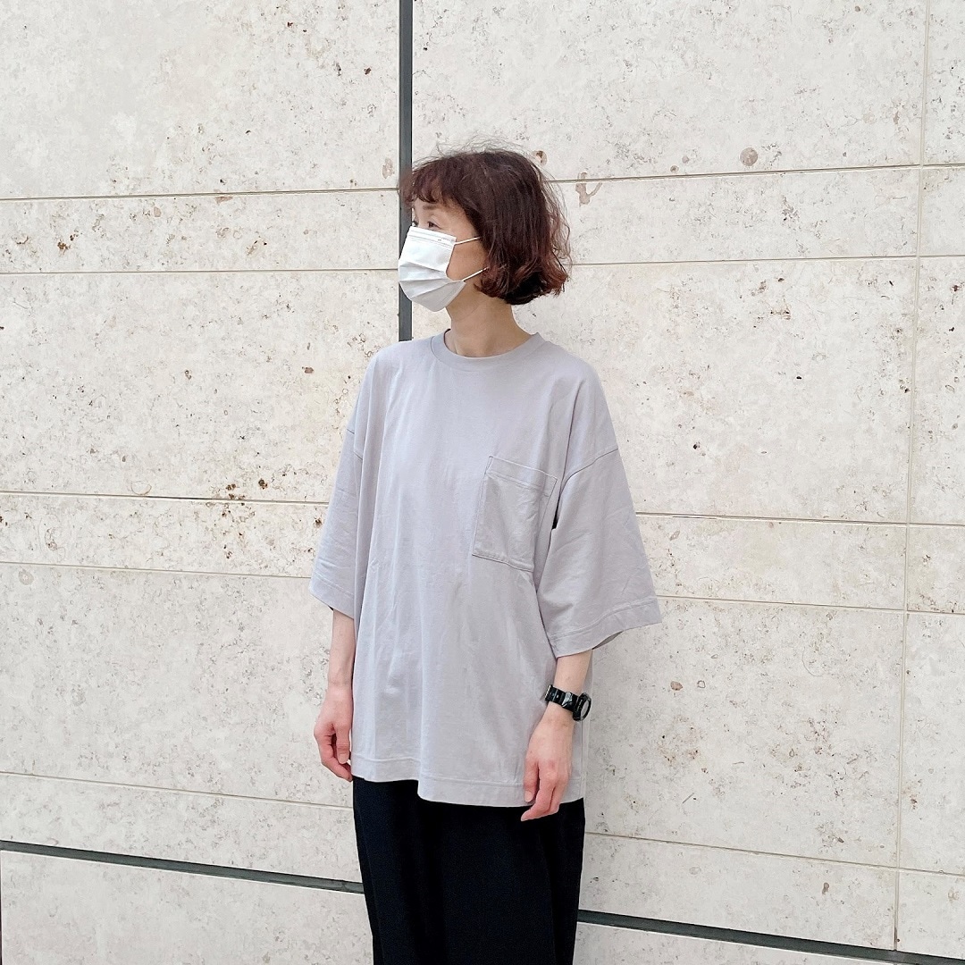 東京ミッドタウン】MUJI Labo 超長綿天竺編みTシャツ｜ 無印良品